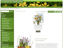 Tablet Screenshot of floristseabrooknh.com